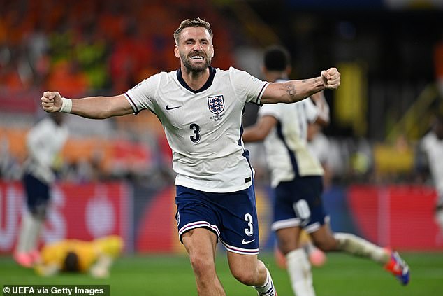 Shaw has not started in the first team since February due to injury, but has made two substitute appearances at Euro 2024