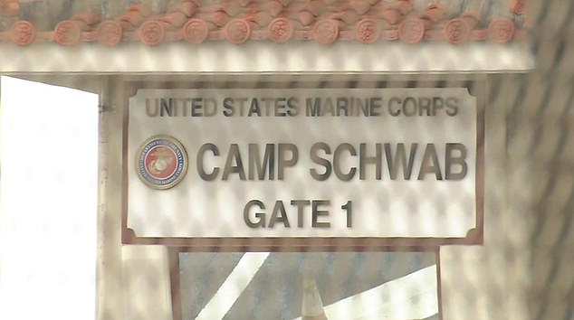 A general view of Camp Schwab, where Marine Lance Corporal Jamel Clayton is stationed