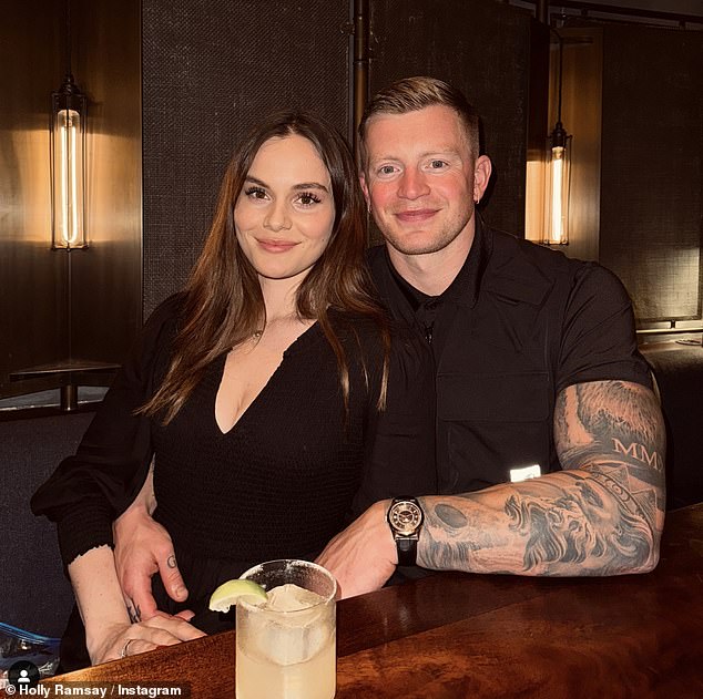 Holly, the second eldest daughter of chef Gordon Ramsay, has been in a relationship with Olympic swimmer Adam Peaty, 29, for three years