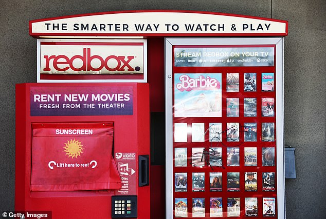 Redbox's DVD rental service has 27,000 kiosks across America