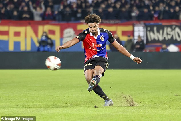 Chelsea considered a move for the unproven talent after Veiga made a breakthrough season with 26 appearances in all competitions for Basel