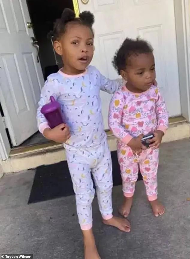 Little Taylor, three, and Rose Wilmer, two, were both killed in the crash on Scott Robinson Boulevard around 9:15 p.m.