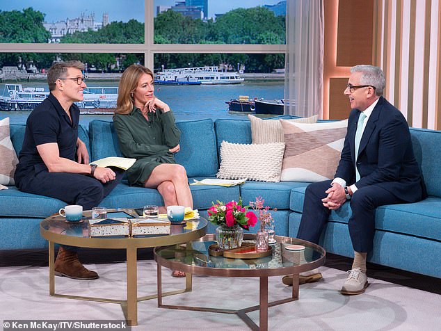 Saying: 'Susanna has openly said she wants bigger names and is frustrated that they are going elsewhere' (Steve Carrell, right, pictured on This Morning)