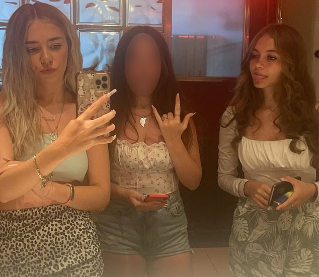 Tazmin (left) admitted she continued vaping even after her sister Kyla (right) nearly died