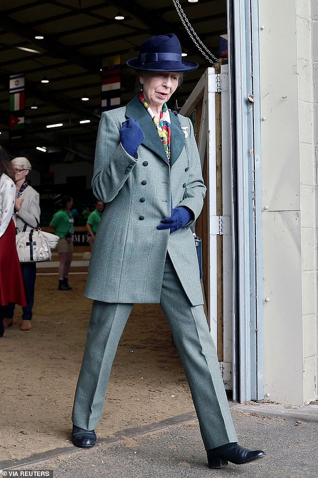 Princess Anne, 73, who suffered a bruise under her left eye, spoke as she returned to work with a visit to the Riding for the Disabled Association (RDA) national championships at Hartpury University and Hartpury College