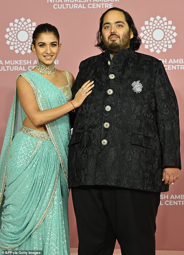 This ostentatious three-day wedding is estimated to have cost a whopping $1.2 million. Anant and Radhika will be seen in 2023