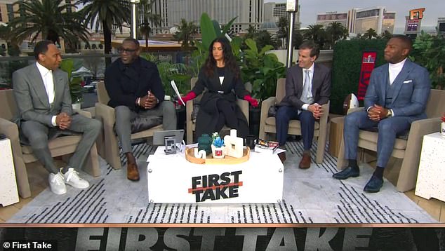 Cronin earned some time on the show while Molly Qerim and Stephen A. Smith were away