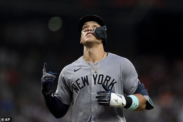 Judge, 32, hit his first solo home run in nine games in the third inning to lead New York to victory