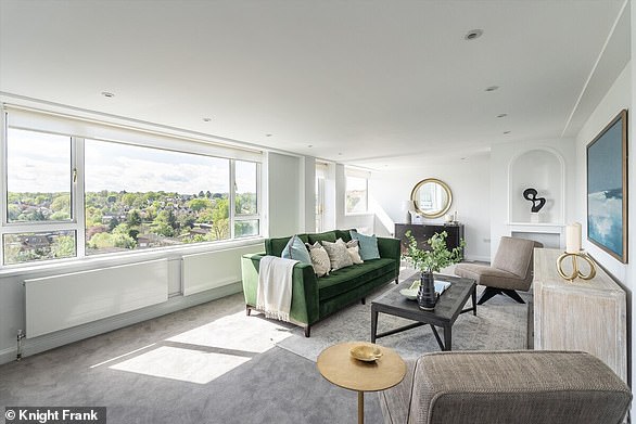 Relaxing: This SW19 home has a light, spacious and airy interior