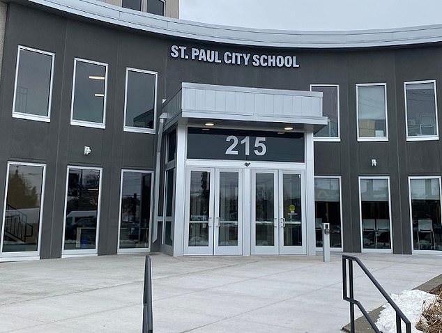 The substitute teacher at St. Paul City School in Minnesota sexually assaulted a 17-year-old boy in an empty classroom after school