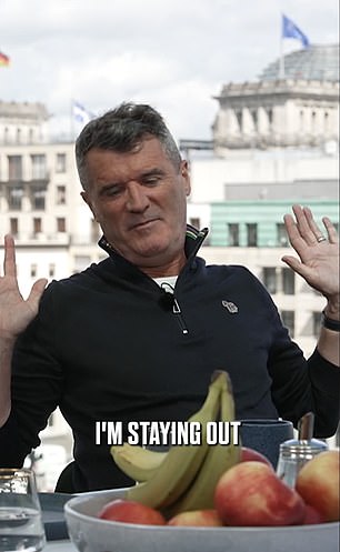 Roy Keane remained surprisingly quiet in places as it became difficult to make selections at both ends of the pitch