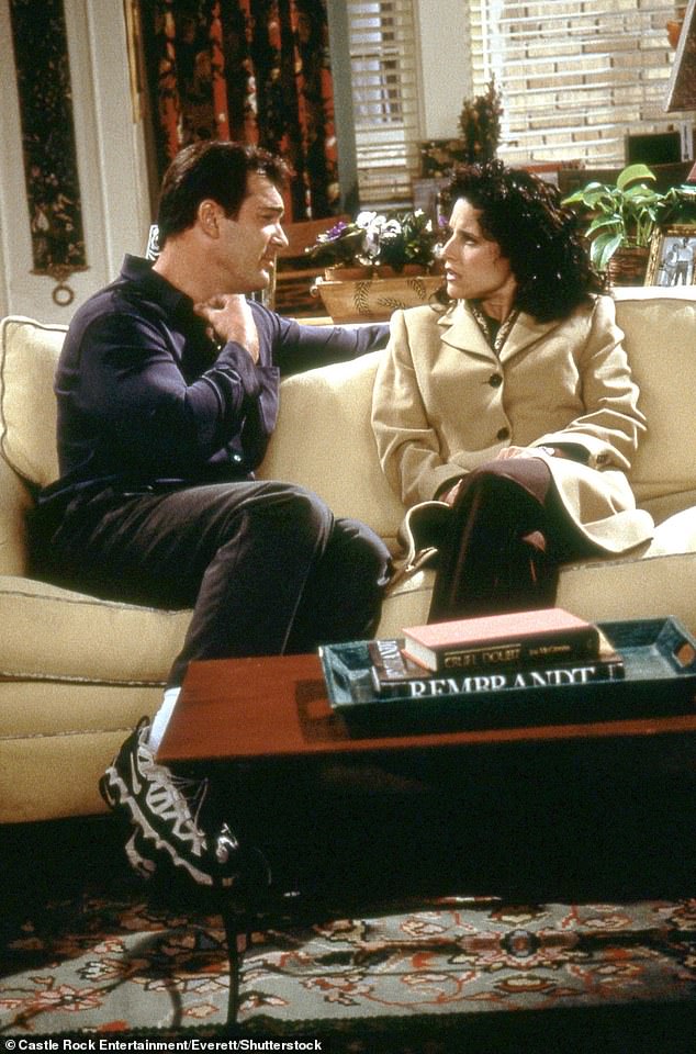 Warburton had only appeared in a few films before appearing in the Australian favourite and was still best known as Elaine's (Julie Louis-Dreyfus) boyfriend in Seinfeld when he landed the role (both depicted in a scene from the hit TV comedy)