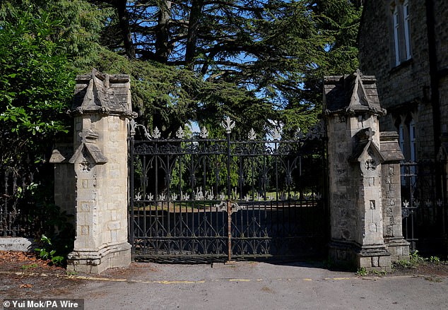 Police have sealed off the cemetery where Clifford was found for forensic examination