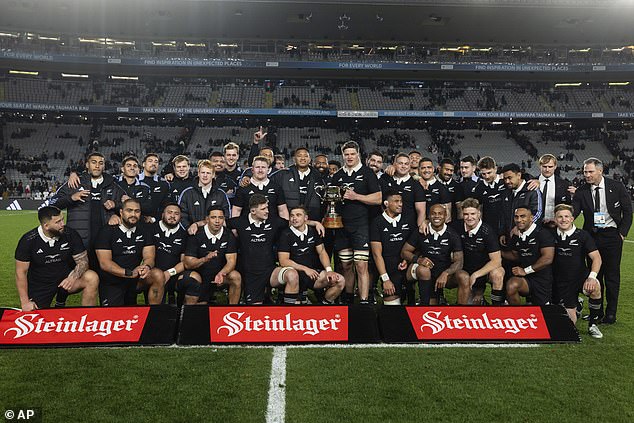 The All Blacks maintained their formidable record of not losing at Eden Park since 1994