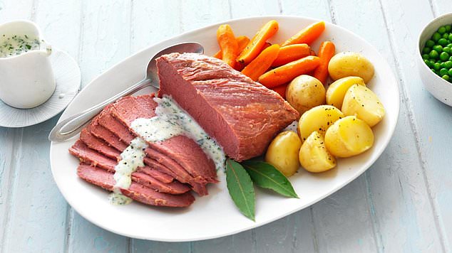 Annual sales of corned beef have increased by 31 percent at Aldi stores across Australia (stock)