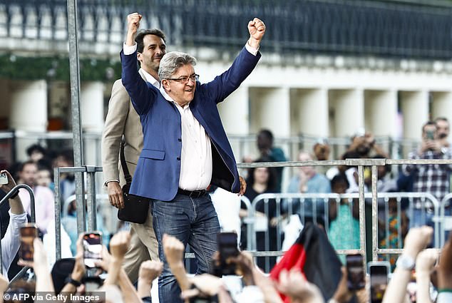 Melenchon was given a three-month suspended prison sentence and a fine of €8,000 (£6,700) after an unpleasant confrontation outside his office in 2018