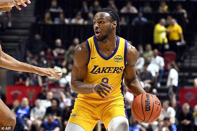 Despite his slow start to Summer League, Lakers coaches and executives are optimistic