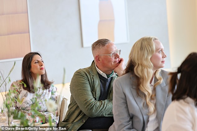 Unrecognisable celebrities Giles and Nazanin Zaghari-Ratcliffe all relaxed in the lavish suite ahead of the women's singles final