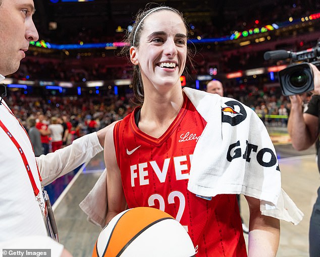 Caitlin Clark is seen as the favorite for Rookie of the Year because of her play with the Fever