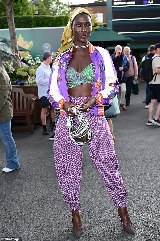 Jodie Turner-Smith (pictured) says she's 'obsessed' with Grace Jones and has even partied with her