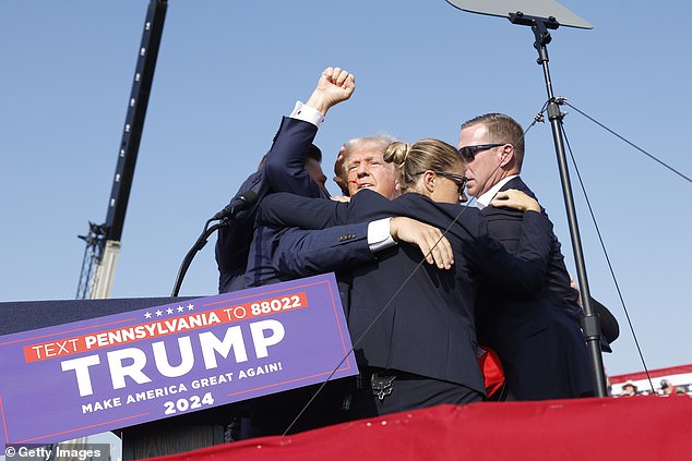 Marnell described the deep relief he felt when he saw Trump stand up and greet his supporters in the crowd with clenched fists