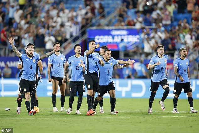 Uruguay secured third place in the tournament with a penalty shootout victory over Canada