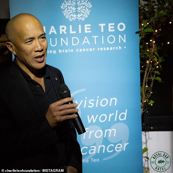 Charlie Teo returned to Australia in the 1990s to work at the Prince of Wales Hospital in Sydney and founded the Cure Brain Cancer Foundation and the Charlie Teo Foundation