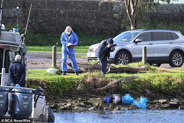 About 90 minutes later, another passerby found the body of a woman in the water near Smithfield Rd in Flemington