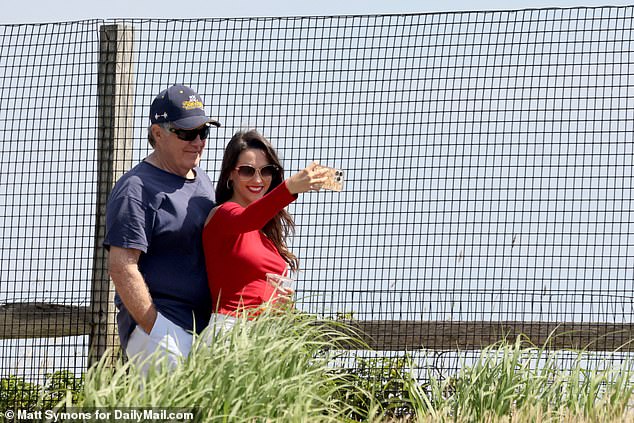 He was spotted with his new girlfriend, 24-year-old Jordon Hudson, on Nantucket