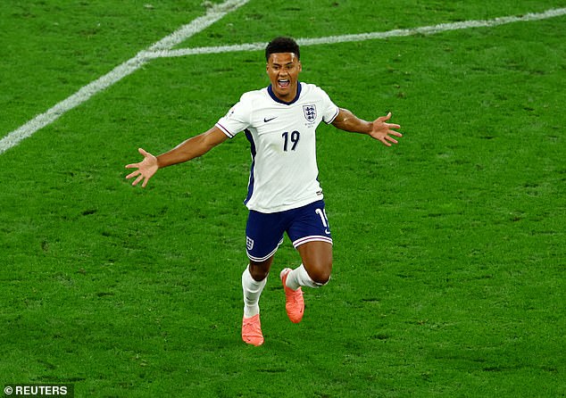 The BBC commentator highlighted the celebrations for Ollie Watkins' match-winning goal against the Netherlands, noting that we are 'lucky' to see England in the final stages