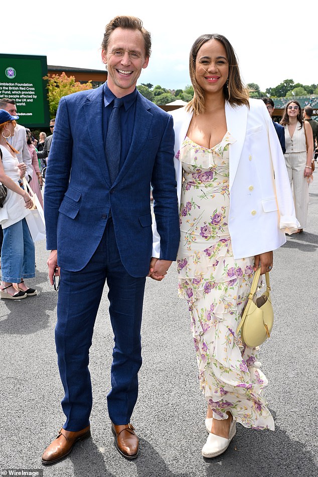 Tom Hiddleston and Zawe Ashton wore Ralph Lauren as they made a rare public appearance together on day 14 of the competition