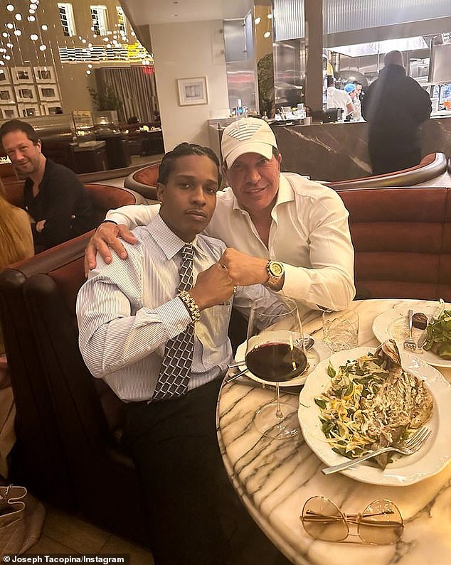 A$AP — who hired attorney Joe Tacopina (R, pictured January 10) — is currently out on bail awaiting his assault trial, which is scheduled to begin October 21.