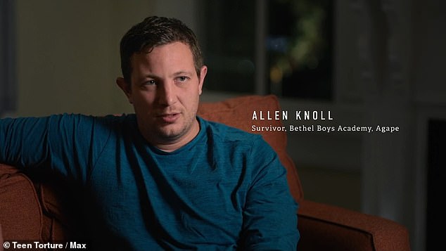 Allen Knoll claims in the documentary that he was waterboarded as a teenager at Bethel Boys Academy in Mississippi