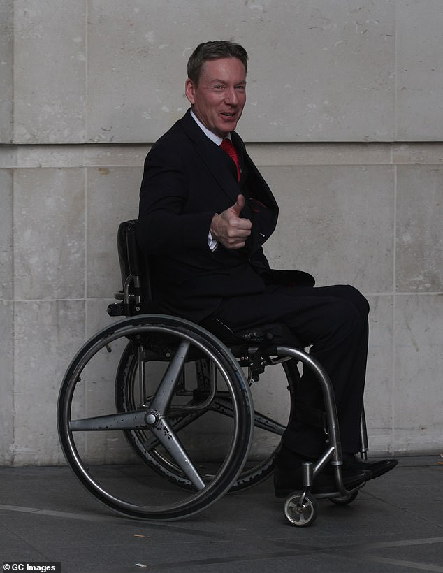 According to the BBC expert, modern spies are more likely to be women from ethnic backgrounds. (Frank Gardner pictured outside the BBC studios)