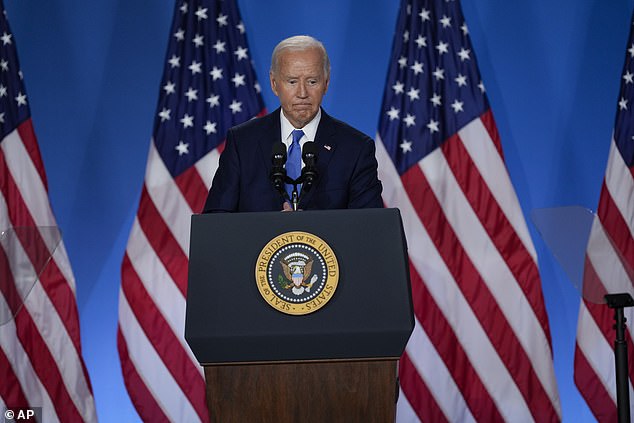 Mr Gardner said that if there is a challenge to Joe Biden's candidacy to run again for president for the Democrats, a last-minute candidate would have to be found 