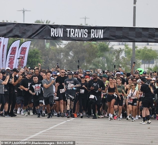 Barker (M, pictured July 6) will host his second running and wellness experience, the Run Travis Run 5K, at Citi Field in Queens, NY on July 21 at 9 a.m. Tickets range from $77.59 to $494.90.