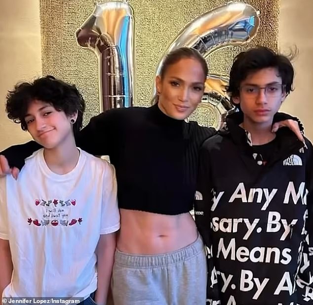 The Daytime Emmy-winning producer is also godfather to the two-time Grammy nominee's 16-year-old twins Emme and Max from her seven-year marriage to ex-husband number three, Marc Anthony, which ended in 2011 (photo Feb. 22)