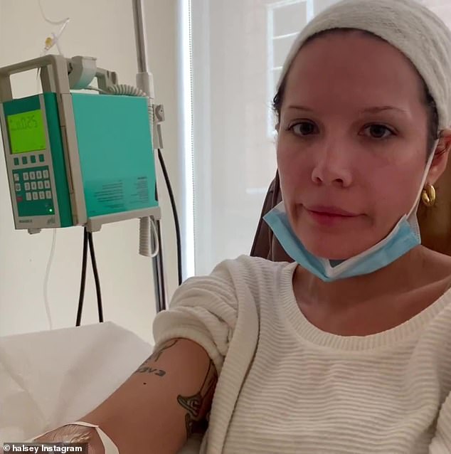 Halsey and Avan's Big Apple outing comes a month after she revealed she was diagnosed with both systemic lupus erythematosus (SLE) and a 