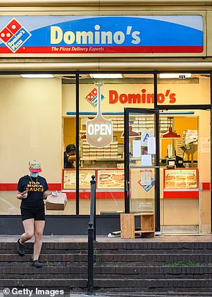 Domino's and Pizza Hut came in second and third respectively in terms of size