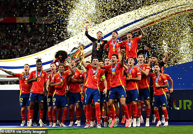 Southgate's England team were defeated 2-1 by Spain in the final of UEFA Euro 2024 in Berlin