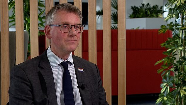 Sir Julian Hartley (pictured), chief executive of NHS Providers, said long waiting times have 