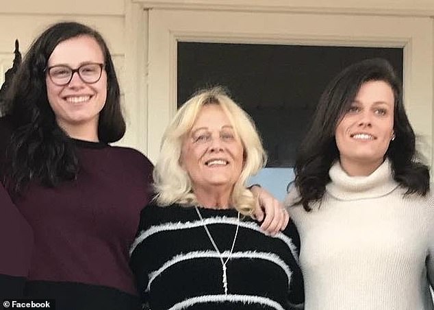 Aura Beckman, right, the sister of Elyse Betz, left, said she sought help for alcohol abuse after the death of her mother, pictured center