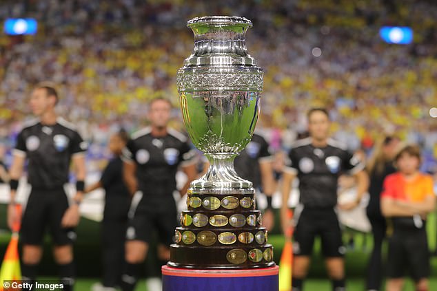 The Copa America trophy will be on display ahead of the 2024 tournament final