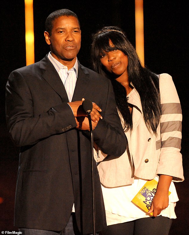 The actress is the daughter of Academy Award winner Denzel Washington (pictured together at the 2009 MTV Movie Awards)