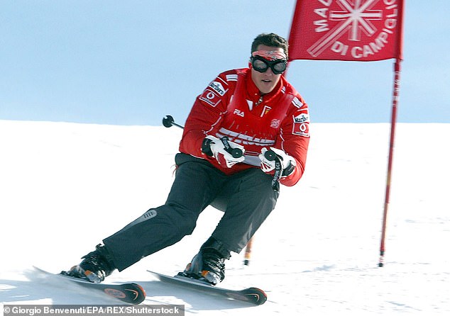 Michael Schumacher crashed into a boulder in the Alps in a freak skiing accident in December 2013