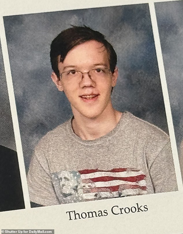 Crooks auditioned for the school's shooting team but was rejected because he was a poor shot, said Frederick Mach, a current team captain who was a few years behind Crooks in school.