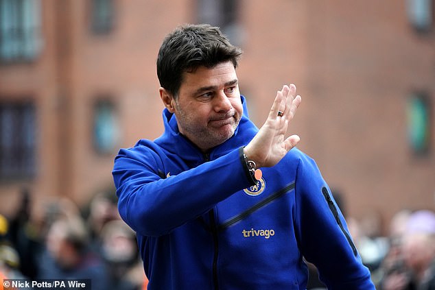 Former Chelsea manager Mauricio Pochettino (above) is in the picture to succeed Southgate