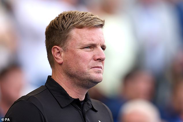 Eddie Howe is happy at Newcastle but is reportedly considering a move to the national team