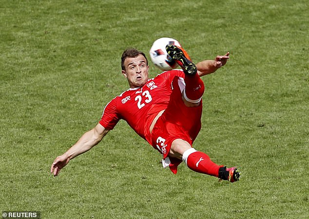 Shaqiri will be remembered for his several stunning goals, including his outrageous bicycle kick at Euro 2016