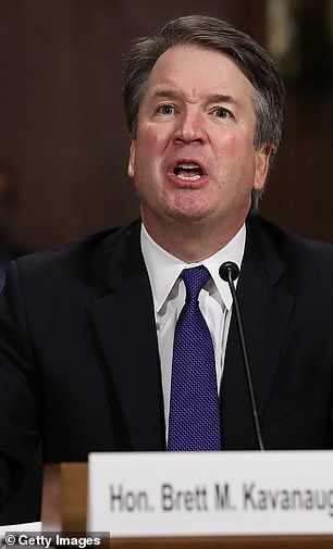 Kavanaugh burst into tears during his testimony and claimed that the allegations against him by Ford and other women were politically motivated